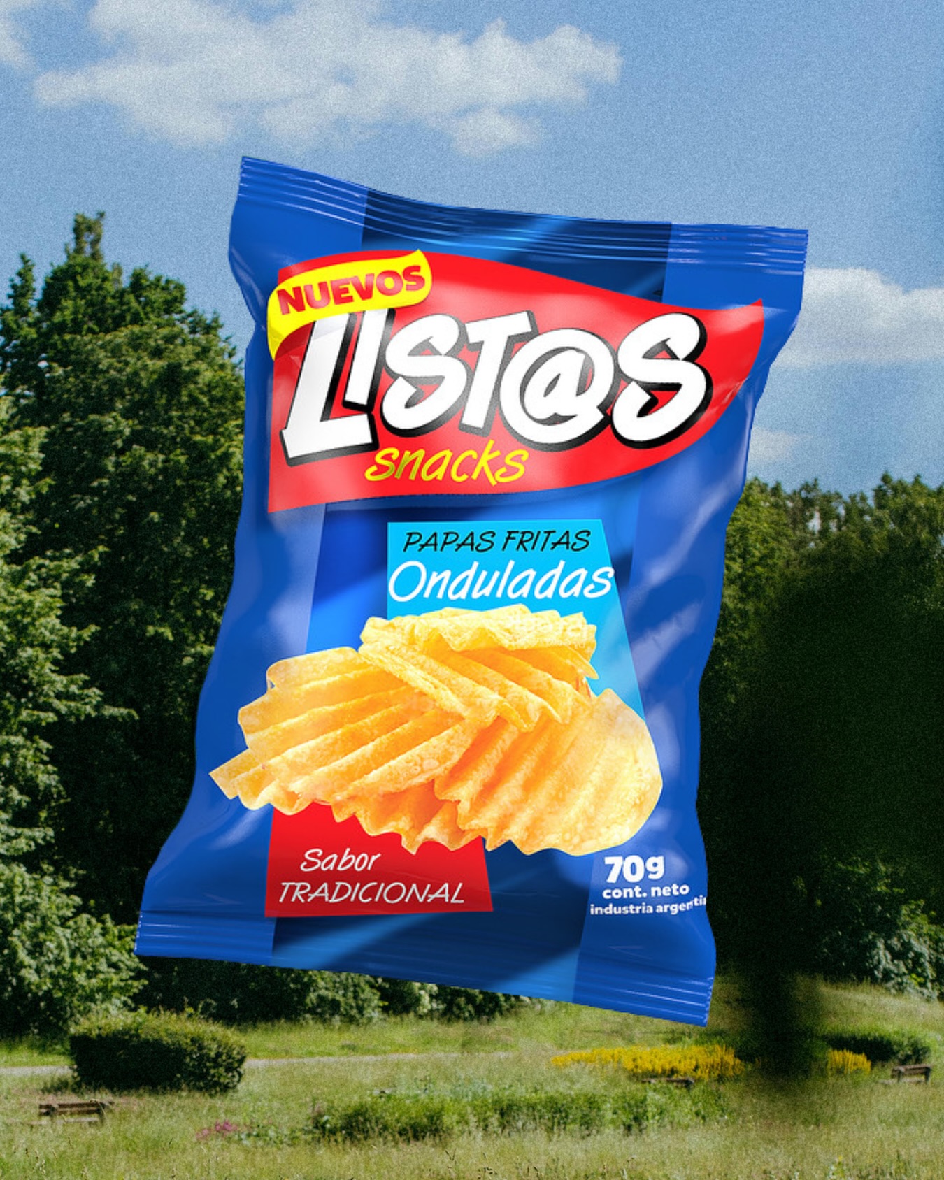 PAPAS FRITAS ONDULADAS