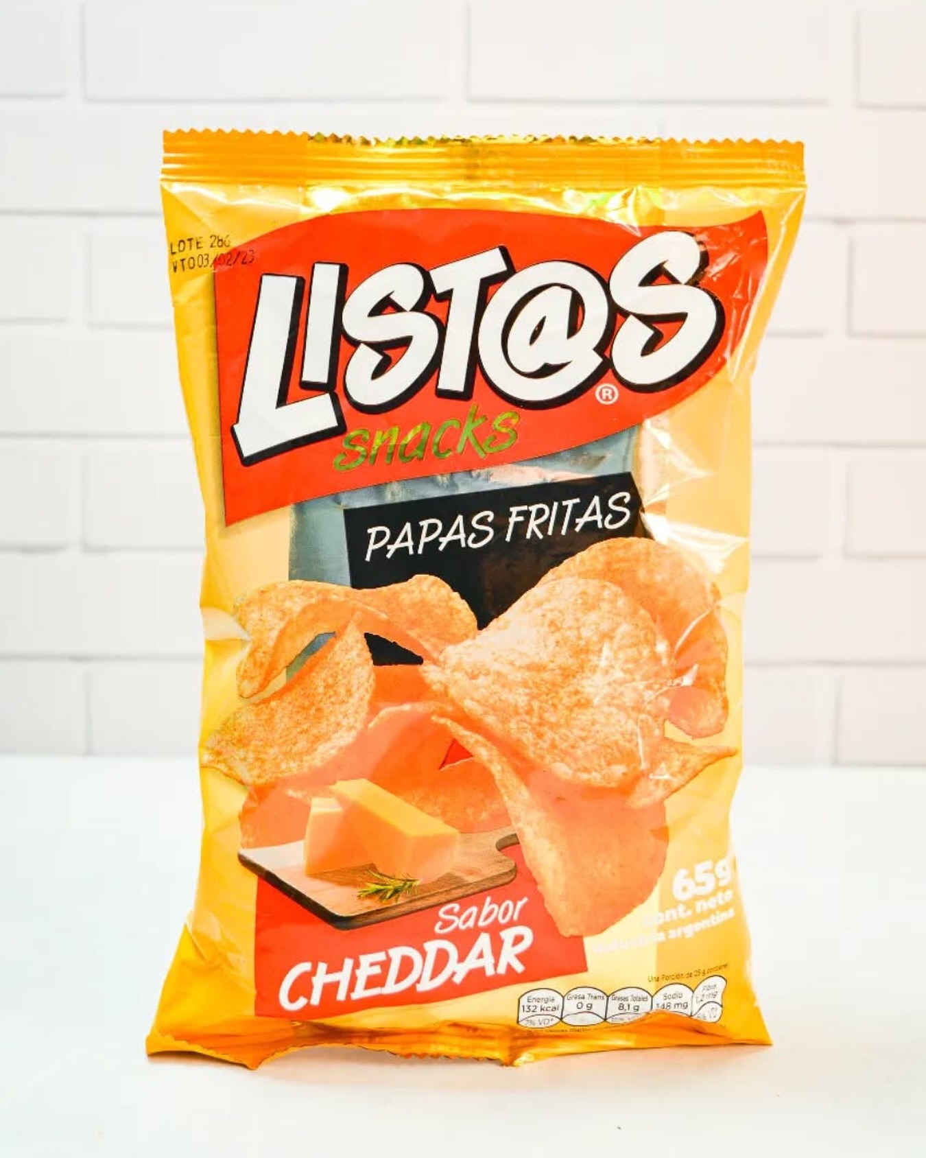 PAPAS FRITAS CHEDDAR
