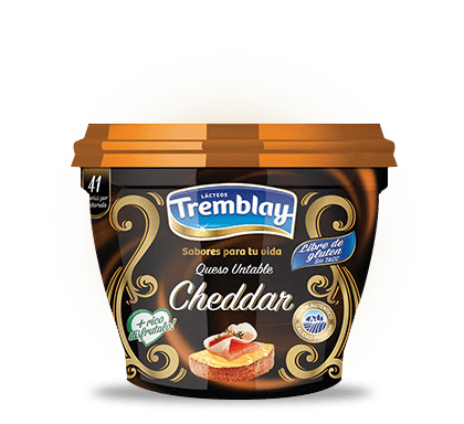 QUESO UNTABLE TREMBLAY CHEDDAR X 190 GR
