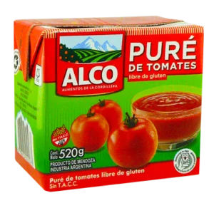 PURE DE TOMATES X520GRS ALCO