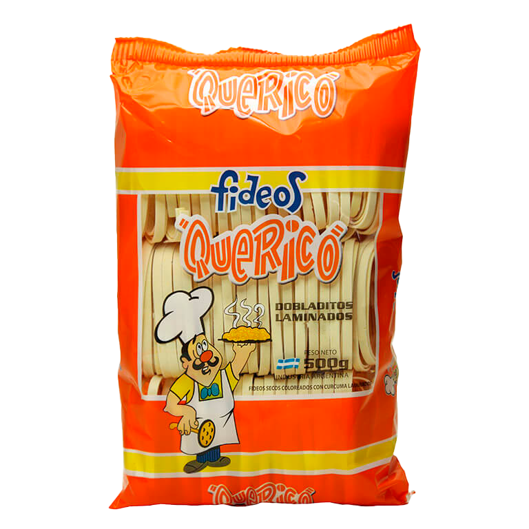 QUE RICO FIDEOS DOBLADITO N3 500 GR