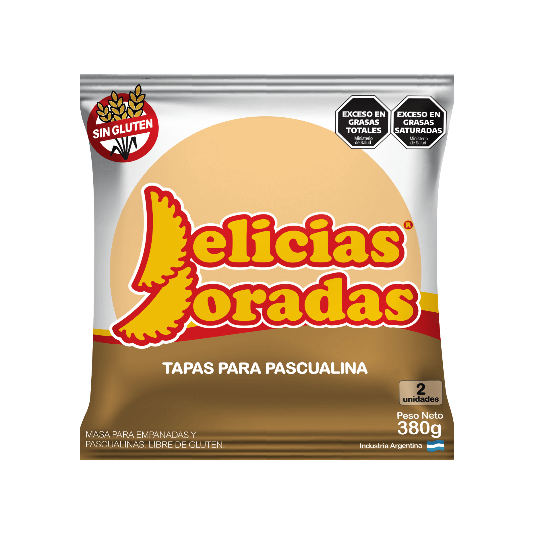 PASCUALINAS SIN TACC X 380 GR