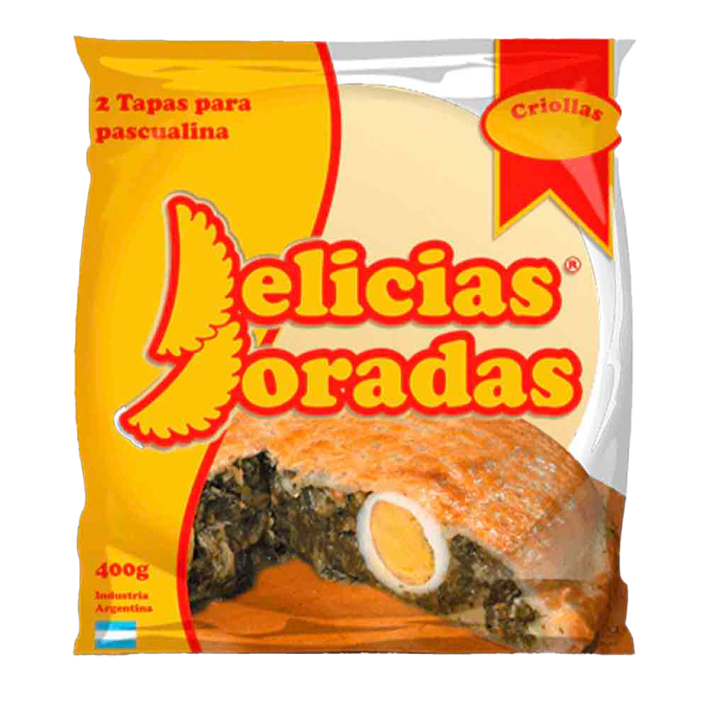 PASCUALINAS CRIOLLAS DELICIAS DORADAS X 400 GR