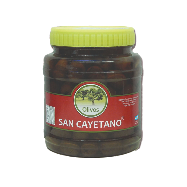 SAN CAYETANO ACEITUNAS NEGRA NATURAL GARRAFA 0