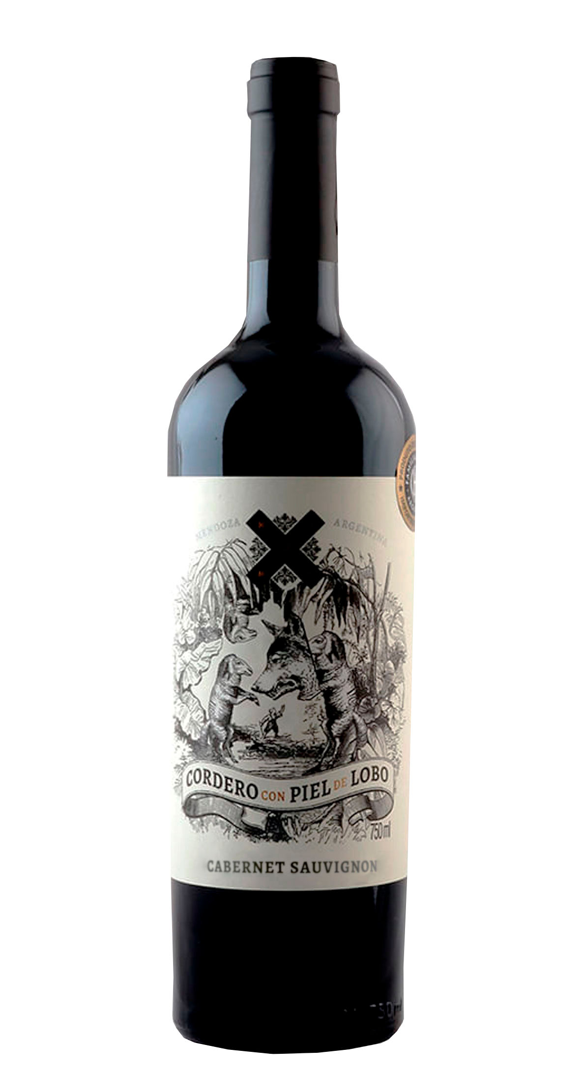 VINO CORDERO CON PIEL DE LOBO CAB.SUAV X750ML